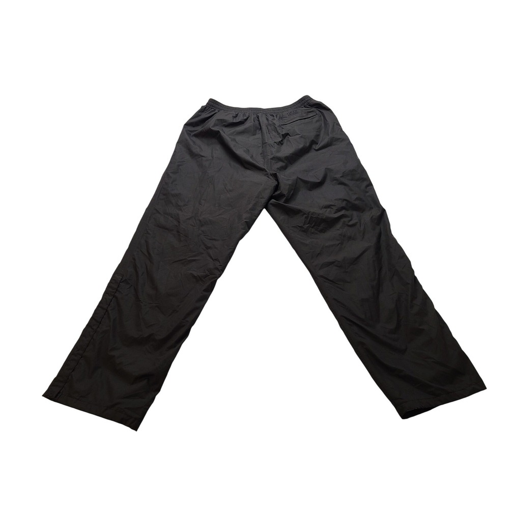 Gear For Sports Black Track Pants Men's XL 34x31 Elastic  Zip Leg Windbreaker XL